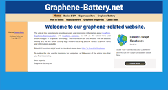 Desktop Screenshot of graphene-battery.net